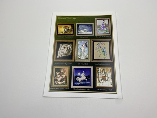 Kustom Krafts Vintage Orange Blossoms Counted Cross Stitch Pattern - Picture 3 of 3
