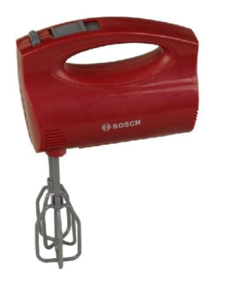 Bosch Theo Klein Red Hand Mixer Childrens Preschool Pretend Role  