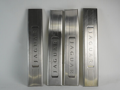 2010 - 2015 Jaguar Xj Xjl Scuff Plate Sill Step Door Left Right Set Of 4 Oem