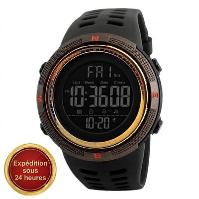 Militäruhr Sport Herren Digital Multifunktion Wasserdicht Elektronisch 