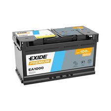 Exide Premium Carbon Boost EA1000 100Ah 900A 12V Starter Battery (Type 019)
