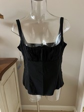 Tahari Black Sleeveless Top NWT Size Small or Medium