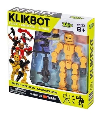 WARP (Gold) KlikBot Villains Single Pack (Klickbot) - Picture 1 of 6