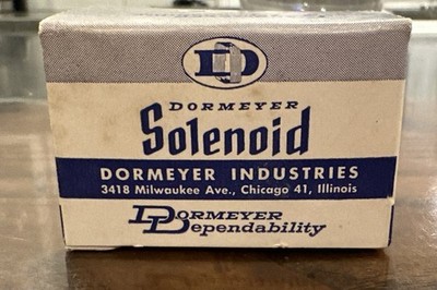 Dormeyer Solenoid C8-271-A-14 - New Old Stock!!