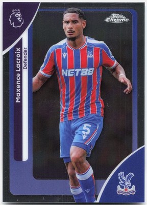 Maxence Lacroix - 2025-26 Topps Chrome Base Crystal Palace Premier League