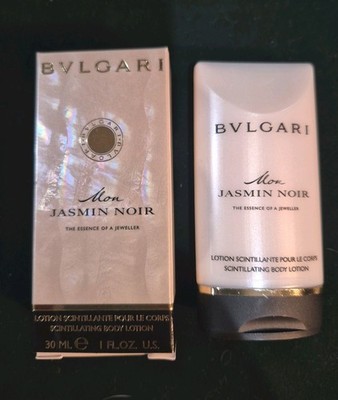 Bulgari Mon Jasmin Noir The Essence Of A Jeweler Body Lotion 1oz Travel Size NIB