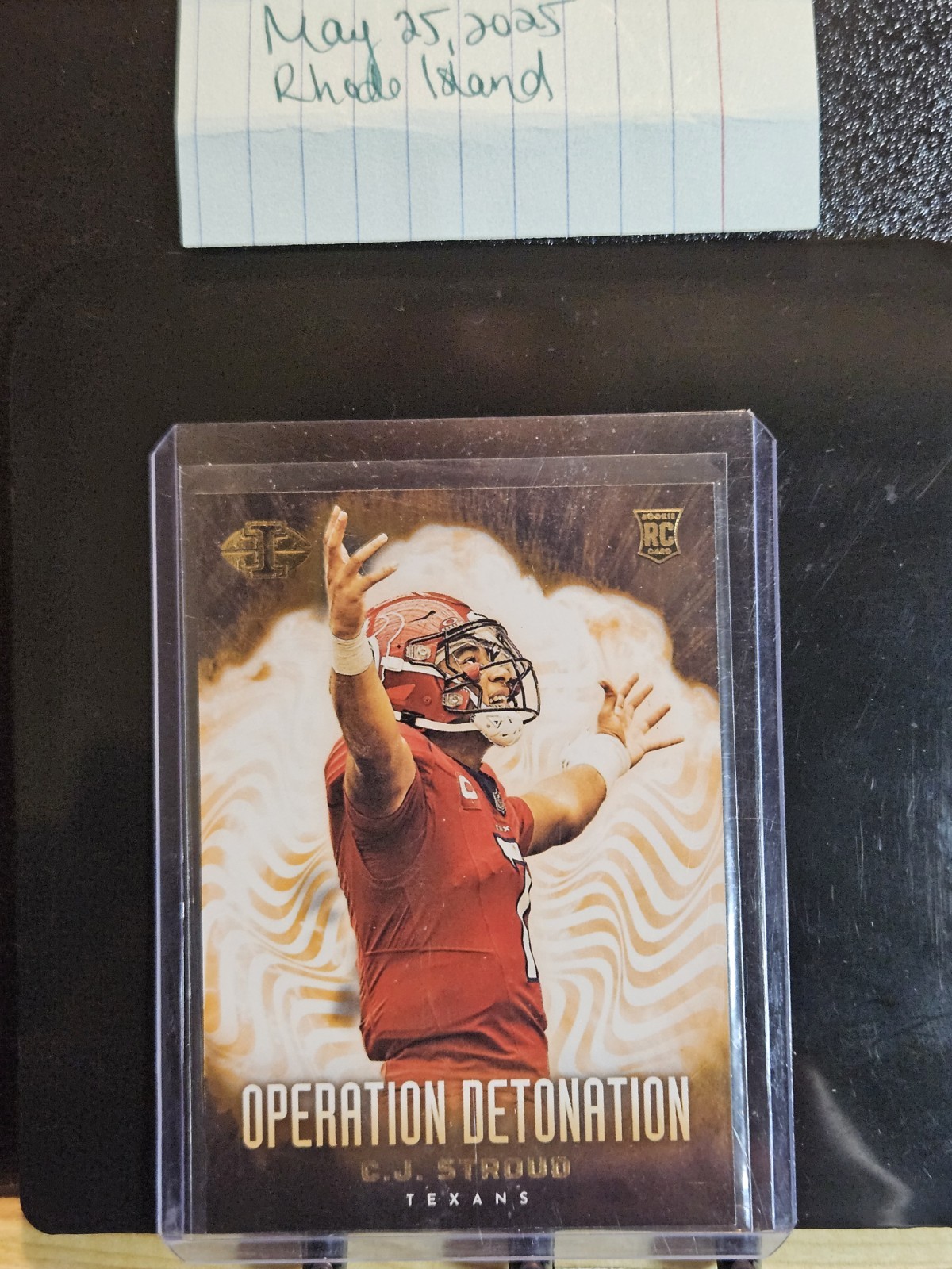 C.J. Stroud 2023 Panini Illusions RC Operation Detonation #19 Texans