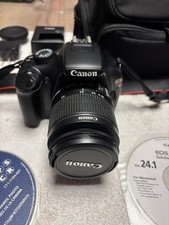 Canon EOS Rebel T3 / 1100D Digital SLR Camera Kit w/ Lens, CDs, Bag