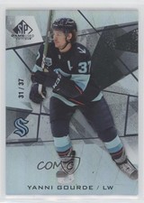 2021-22 Upper Deck SP Game Used 31/37 Yanni Gourde #77 1my2