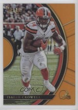 2017 Panini Select Concourse Orange Prizm 34/49 Isaiah Crowell #75 0v0