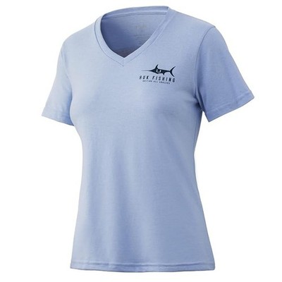 NEW HUK Women's V-Neck T-Shirts Size Medium (multiple styles and colors)