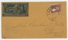 Mr Fancy Cancel SC 11 CAMEO AD MERCHANT'S CELEBRATED GARGLING OIL LOCKPORT NY  — photo 1