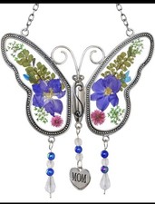 Butterfly Suncatcher Best Gift For Mom Sun Catcher For Mother Gift Purple 
