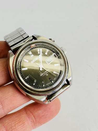 Vintage Seiko 4006-7002 17j Bell-Matic Alarm Self Winding Watch WORKS BUT ISSUES - Picture 7 of 15