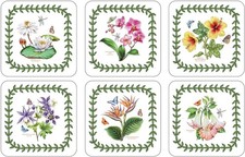 Image of Pimpernel Exotic Botanic Garden Coasters, Set of 6