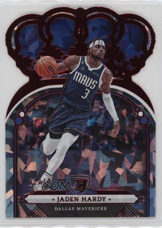 2022-23 Panini Crown Royale Red Crystal 17/49 Jaden Hardy #79 3hd
