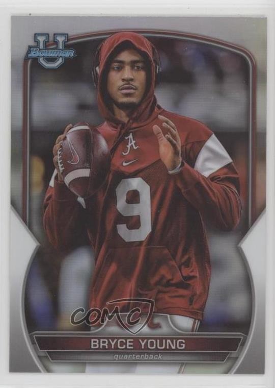 2022 Bowman U Chrome Image Variation Refractor Bryce Young #1 v9t