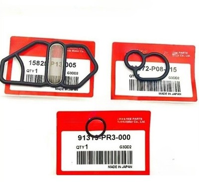Solenoid Gaskets Upper & Lower For Honda 1993-2001 Prelude Dohc Vtec H22A 2.2L