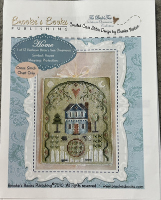 Brooke's Books  HOME cross stitch pattern Heirloom Series #1 2011 Bride's Tree