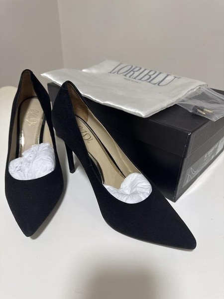 Women Loriblu Heels Black Suede 39