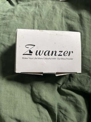 Zwanzer Glimmerpulver 24 Stück Farbe - Epoxidharz Pigment Seife Farbe Handwerk Box beschädigt