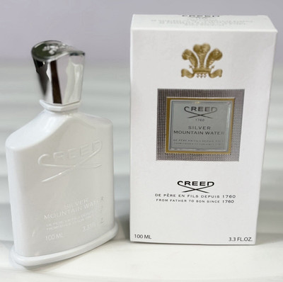 Creed Silver Mountain Water Eau de Parfum Spray, Regular Size 3.3 fl oz