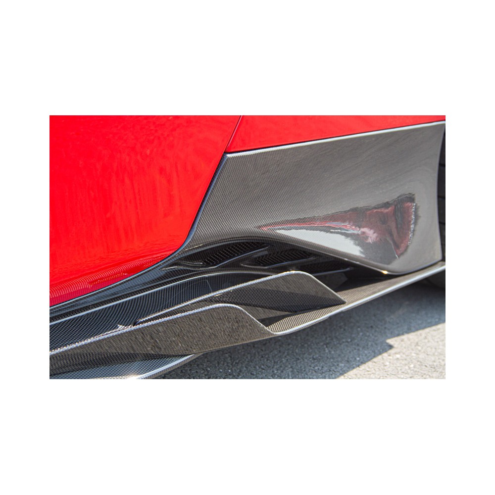 Capristo Ferrari 488 GTS Carbon Side Skirts