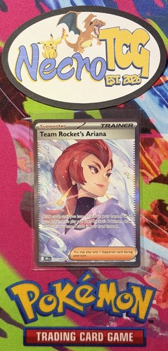 Pokemon Team Rocket’s Ariana 237/182 Destined Rivals Special illustration Rare