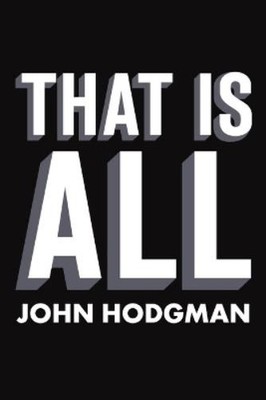 John Hodgman That Is All (Taschenbuch) (US IMPORT)