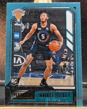 IMMANUEL QUICKLEY RC 2020-21 Panini Chronicles #179 PLAYBOOK ROOKIE CARD Knicks