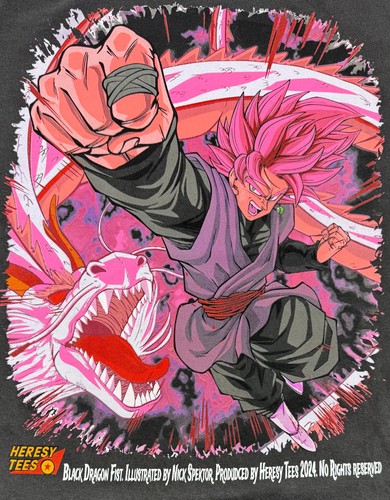 Dragon Ball Super - Goku Black Dragon Fist - T-Shirt - XL