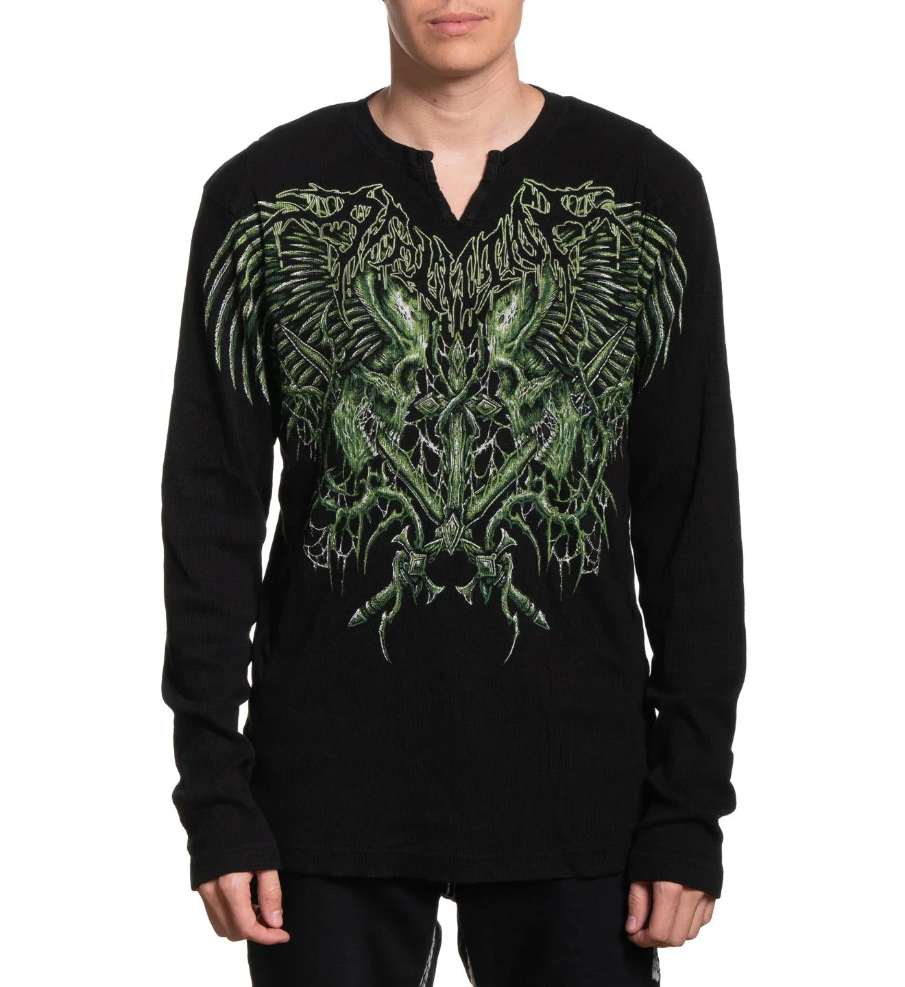 Affliction Men's Long Sleeve T-shirt Toxic Wrath
Opens in a new window or tab