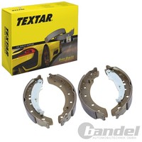 Textar BREMSBACKEN-SATZ Hinterachse Passend FüR CitroËN Saxo Xsara Peugeot 106