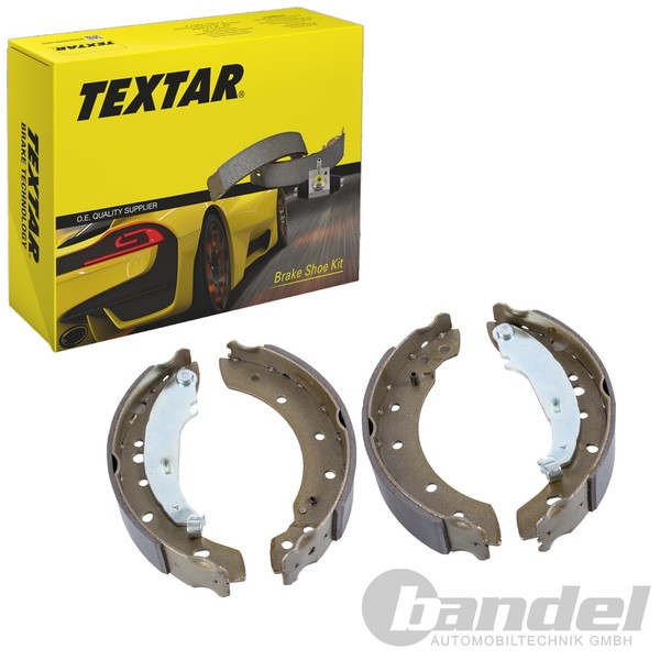 Textar BREMSBACKEN-SATZ Hinterachse Passend FüR CitroËN Saxo Xsara Peugeot 106-image