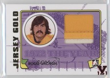 2009 ITG 1972 The Year in Hockey Jersey Gold Vault Ruby 1/1 Rogie Vachon HOF 2a8