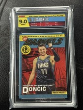 Luka Doncic 2020-21 Donruss Net Marvels Press Proof GOLD #18 Mavericks - Lakers