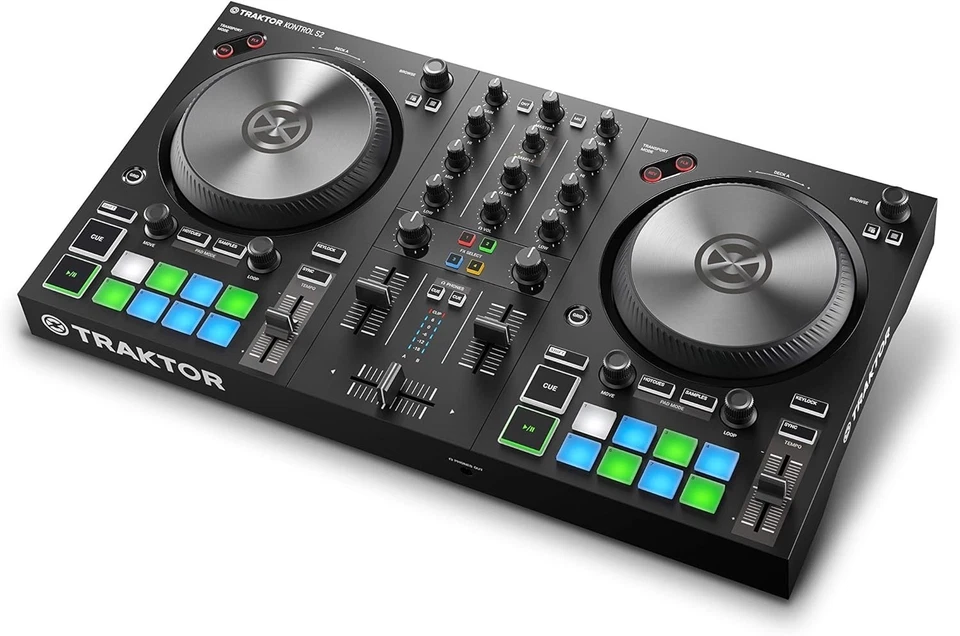 Native Instruments Traktor Kontrol S2 MK3 2-Kanal DJ Controller, 16 Pads, integ - Bild 3 von 3