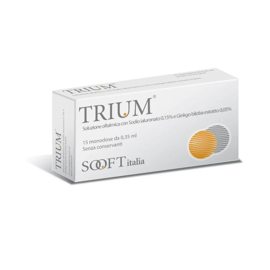 Trium Sooft Monodose Gocce Oculari 15 Flaconcini 8 Ml - Immagine 2