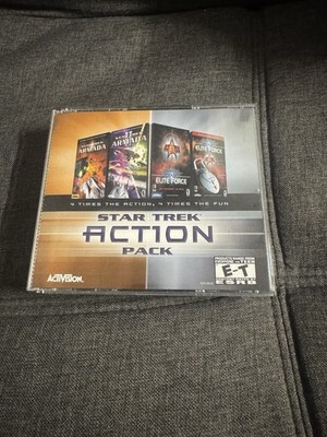 Star Trek Action Pack | RARE PC Game Combo | Armada 1 & 2 & Voyager Elite Force