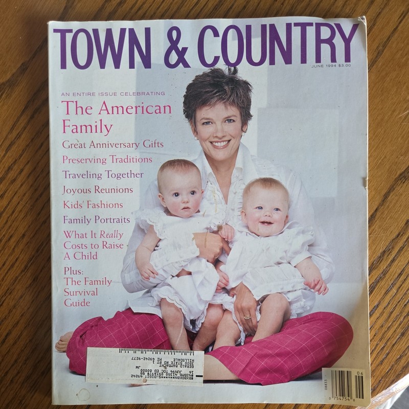 1994 JUNE TOWN & COUNTRY MAGAZINE 