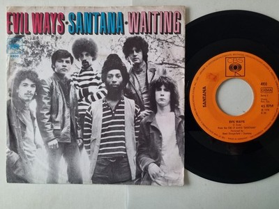 Santana - Evil Ways 7'' Vinyl Germany