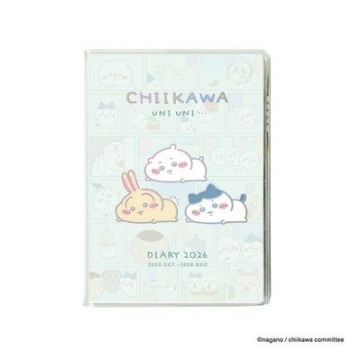 2026 Schedule Book Agenda Planner APJ Chiikawa B6 Weekly #01