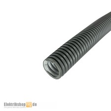 100m Kunststoffpanzer-Leerrohr grau biegsam KU-LE-RO 105 M20 RED Flexrohr 20 mm
