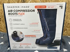 Sharper Image Air Compression Boots Large-XLarge 5  9  - 6  3  