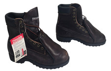 Lehigh 7W Safety Toe Work Boots Thinsulate Leather USA Made Power Cushion NOS
