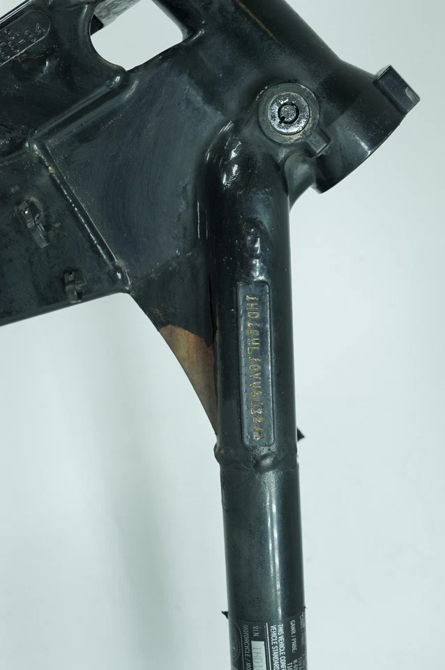 1997 Harley Dyna FXD Super Glide OEM Body Main Frame Chassis 28 degree SLVG - Изображение 4 из 4