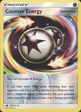 Counter Energy 100/111 SM - Crimson Invasion Uncommon NM