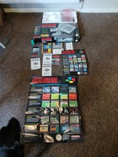 SNES Super Nintendo Console Boxed Super Mario World& Games Handbook & paperwork 