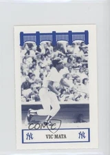 1992 The Wiz/Minolta New York Yankees of the '80's Vic Mata 0q3