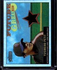 2005 Bowman Heritage #FG-YP Yusmeiro Petit Future Greatness Jersey Relics